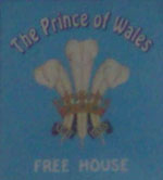 The pub sign. The Prince of Wales, Green Tye, Hertfordshire