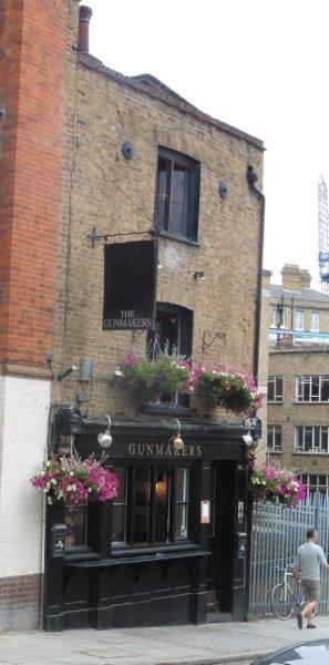 Picture 1. Gunmakers, Clerkenwell, Central London