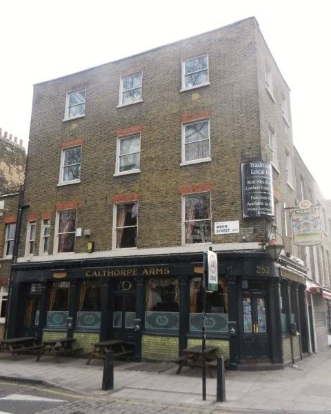 Picture 1. Calthorpe Arms, Bloomsbury, Central London