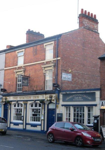 Picture 1. The Station Inn, Derby, Derbyshire