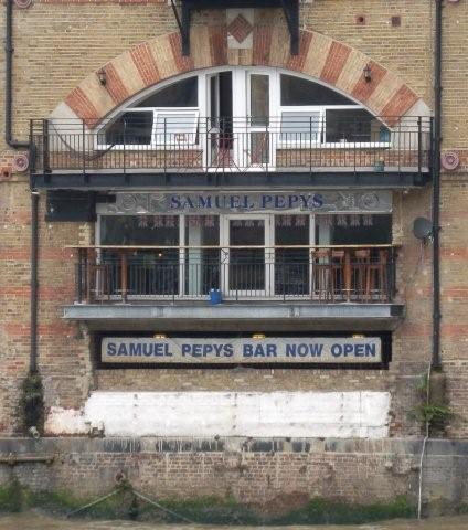 Picture 1. The Samuel Pepys, City, Central London