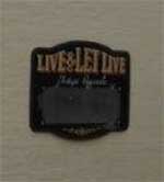 The pub sign. Live & Let Live, Cambridge, Cambridgeshire