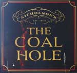 The pub sign. The Coal Hole, Charing Cross, Central London