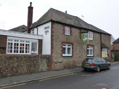 Picture 1. Swan Inn, Falmer, East Sussex