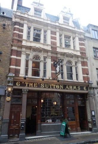 Picture 1. The Sutton Arms, Smithfield, Central London
