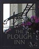 The pub sign. The Plough Inn, Broomfield, Kent