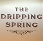 The pub sign. The Dripping Spring, St Leonards on Sea, East Sussex