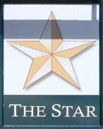 The pub sign. The Star, Godalming, Surrey