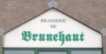 The pub sign. Brunehaut Brewery, Rongy, Belgium