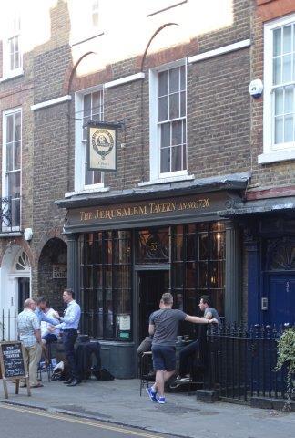 Picture 2. The Holy Tavern (formerly The Jerusalem Tavern), Clerkenwell, Central London