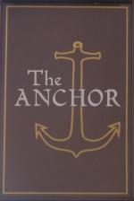 The pub sign. Anchor, Great Wakering, Essex