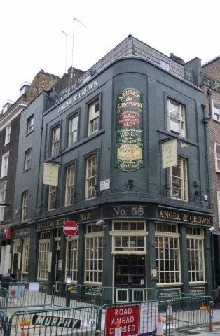 Picture 1. Mr Fogg's Tavern (formerly Angel & Crown), Covent Garden, Central London
