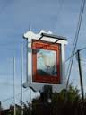 The pub sign. White Horse, Holme-next-the-Sea, Norfolk