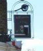 The pub sign. The Lord Nelson, Bermondsey, Central London
