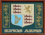 The pub sign. Kings Arms, Ludham, Norfolk