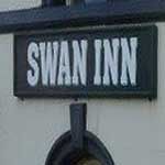 The pub sign. Swan, Ulverston, Cumbria