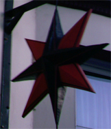 The pub sign. The Evening Star, Brighton, East Sussex