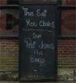 The pub sign. Heath House, Norwich, Norfolk
