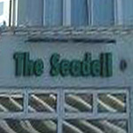 The pub sign. Seadell, Hemsby, Norfolk