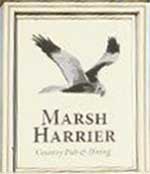 The pub sign. Marsh Harrier, Norwich, Norfolk