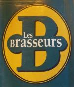The pub sign. Les Brasseurs, Geneva, Switzerland