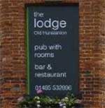 The pub sign. Lodge, Old Hunstanton, Norfolk