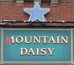 The pub sign. Mountain Daisy, Sunderland, Tyne and Wear