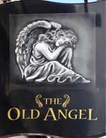 The pub sign. The Angel & Royal (formerly The Old Angel), Doncaster, South Yorkshire