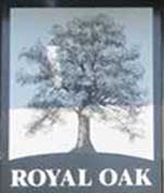 The pub sign. Royal Oak, Snitterby, Lincolnshire