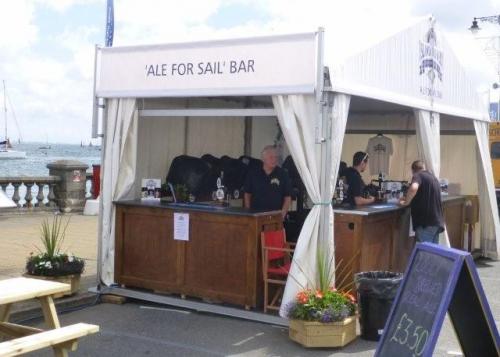 Picture 1. Ale for Sail Bar, Cowes, Isle of Wight