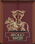 The pub sign. Cask & Craft (formerly Apollo Tavern), Great Yarmouth, Norfolk