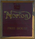 The pub sign. Norton, Cold Norton, Essex