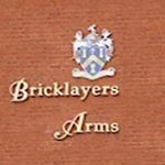The pub sign. Bricklayers Arms, Beckenham, Greater London