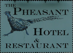 The pub sign. Pheasant, Kelling, Norfolk