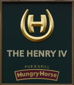 The pub sign. Henry IV, Fakenham, Norfolk