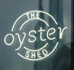The pub sign. The Oyster Shed, City, Central London