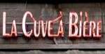 The pub sign. La Cuve à  Bière, Charleroi, Belgium