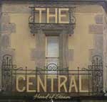 The pub sign. The Central, Gateshead, Tyne and Wear