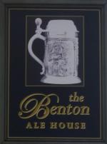 The pub sign. The Benton Ale House, Longbenton, Tyne and Wear