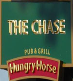 The pub sign. Chase, Thetford, Norfolk