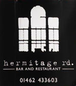The pub sign. Hermitage Rd., Hitchin, Hertfordshire