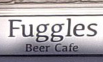 The pub sign. Fuggles Beer Cafe, Tunbridge Wells, Kent