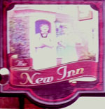 The pub sign. New Inn, Richmond, Greater London
