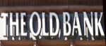 The pub sign. Old Bank, Waterloo, Merseyside