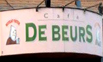The pub sign. De Beurs, Ninove, Belgium