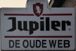 The pub sign. De Oude Web, Sint-Katherina-Lombeek, Belgium