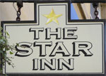 The pub sign. The Star Inn, Bath, Somerset