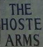 The pub sign. The Hoste Arms, Burnham Market, Norfolk