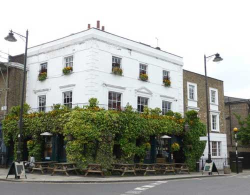 Picture 1. Hemingford Arms, Barnsbury, Central London