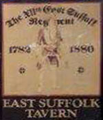 The pub sign. East Suffolk, Great Yarmouth, Norfolk